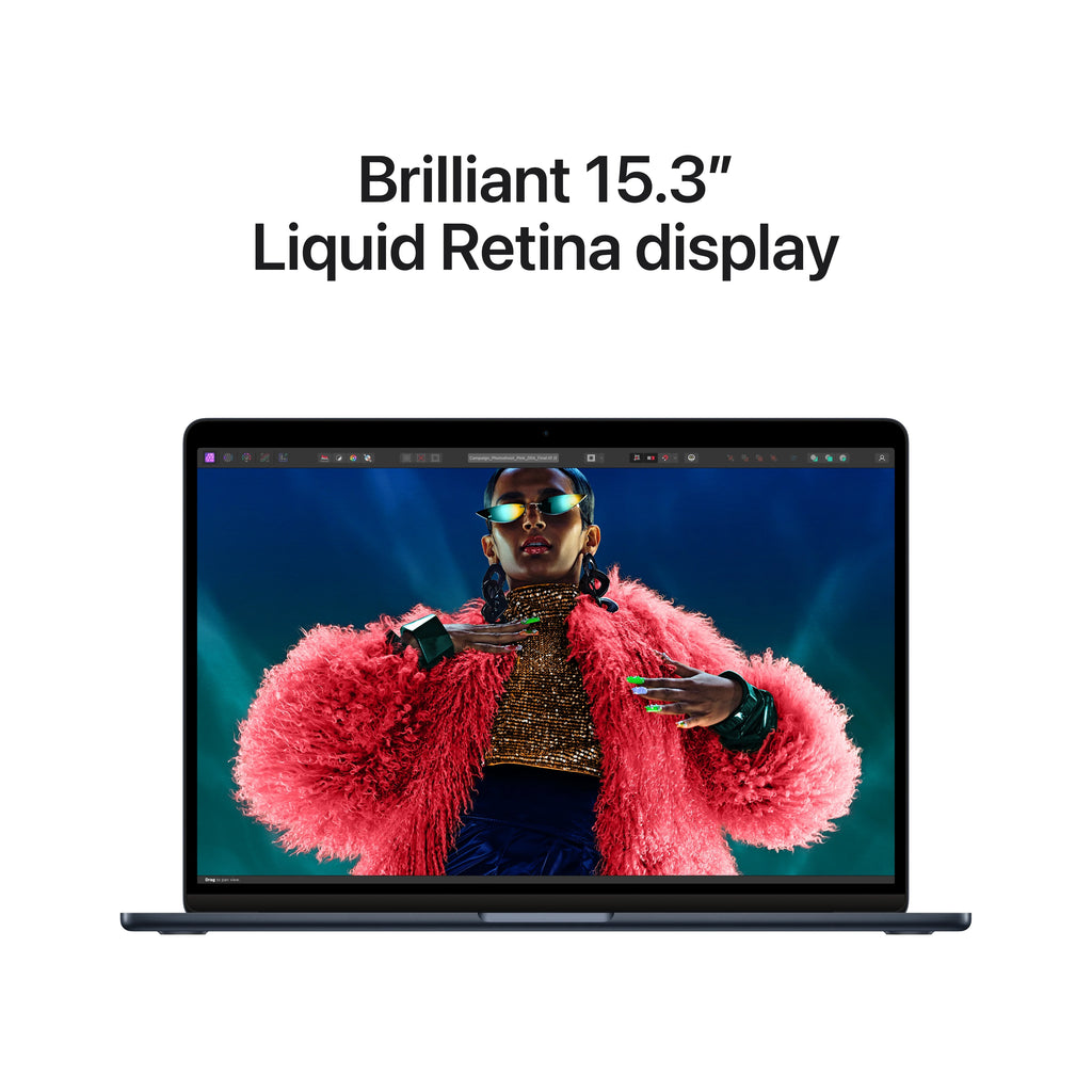 MacBook Air 15-in M3 8C CPU 10C GPU 16GB 512GB Midnight T964