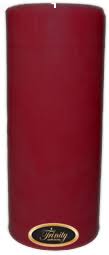 Creme Brulee Pillar Candle 4x9 Q6376
