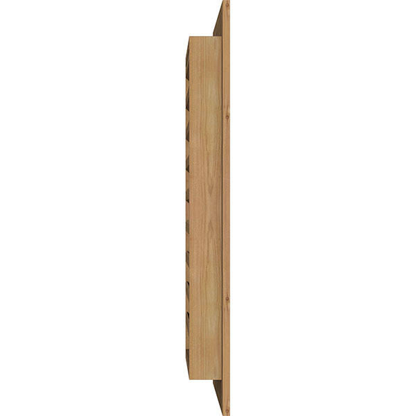 Unfinished Functional Vertical Gable Vent H337