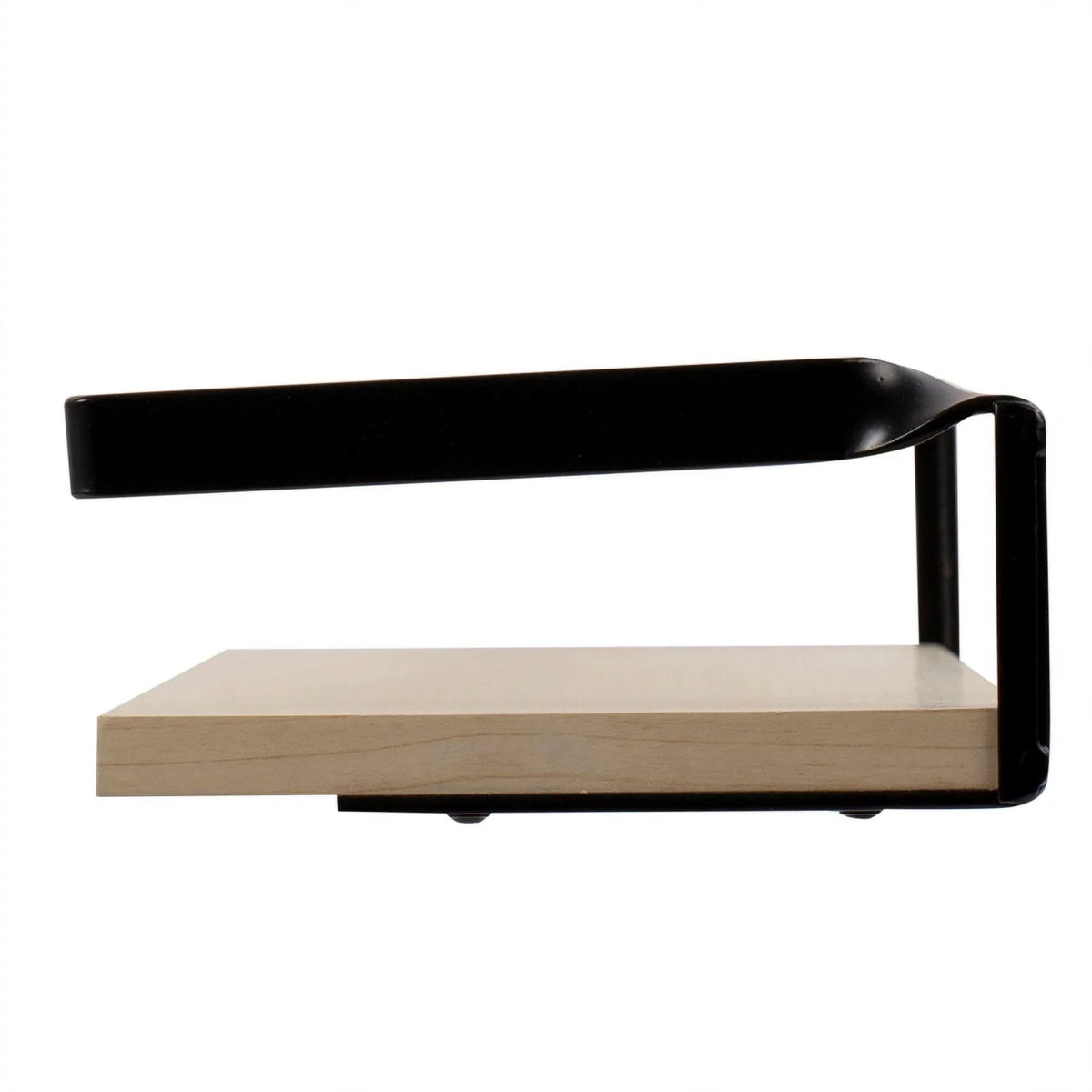 Beige Oak Floating Storage Wall Shelf B190