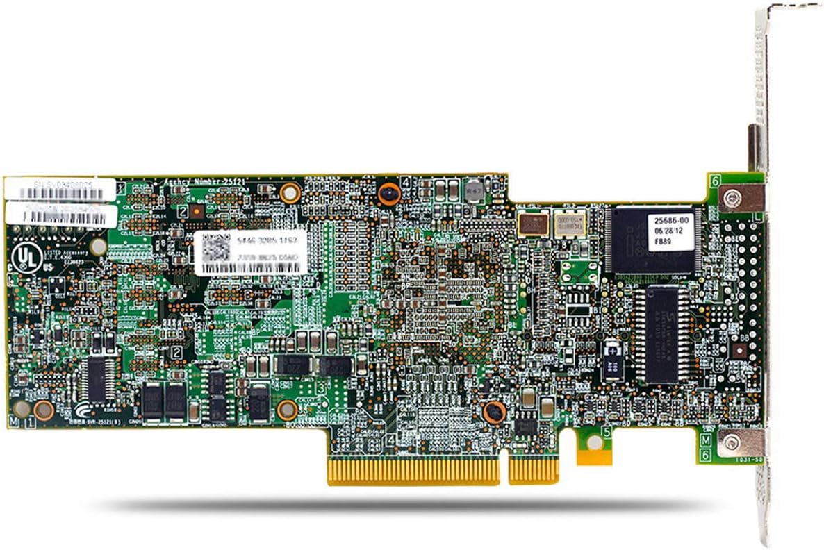 8 Port 6Gb PCI-E 2.0 X8 RAID Controller Card S521