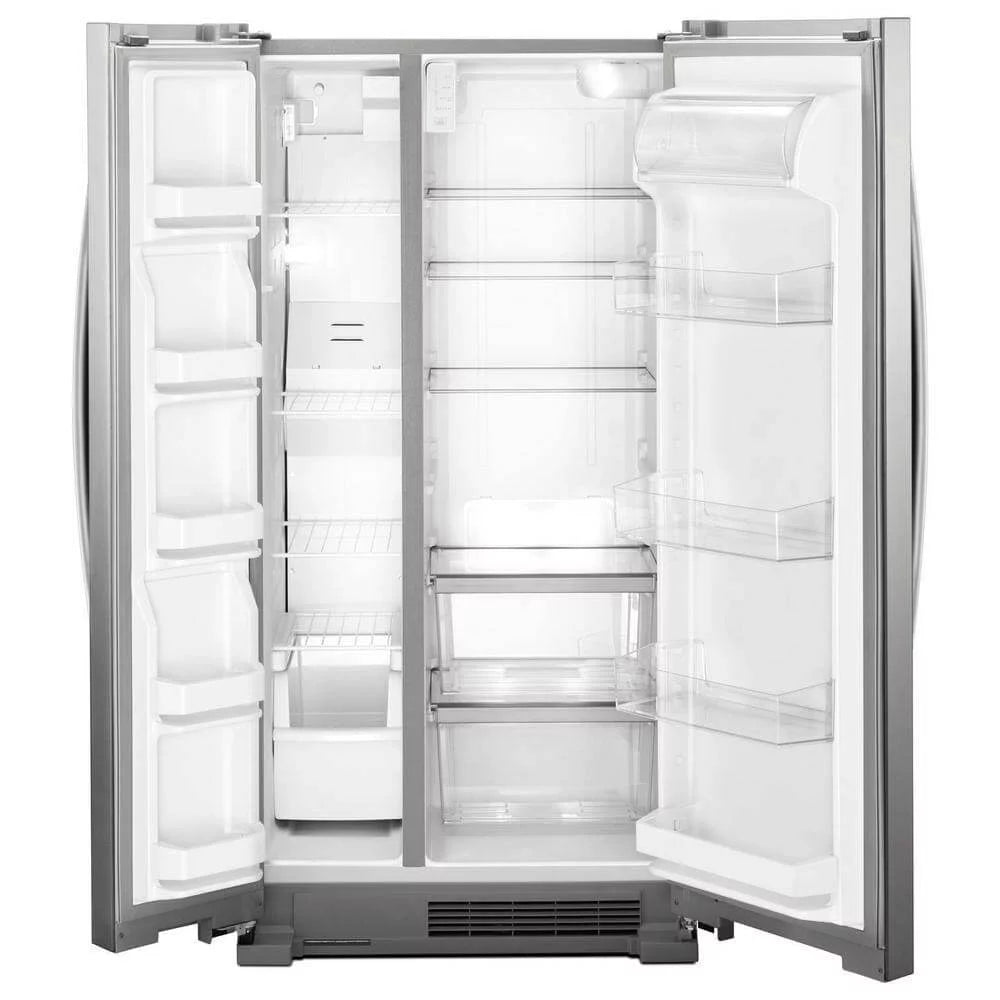 Side by Side Freestanding Refrigerator White Y35803