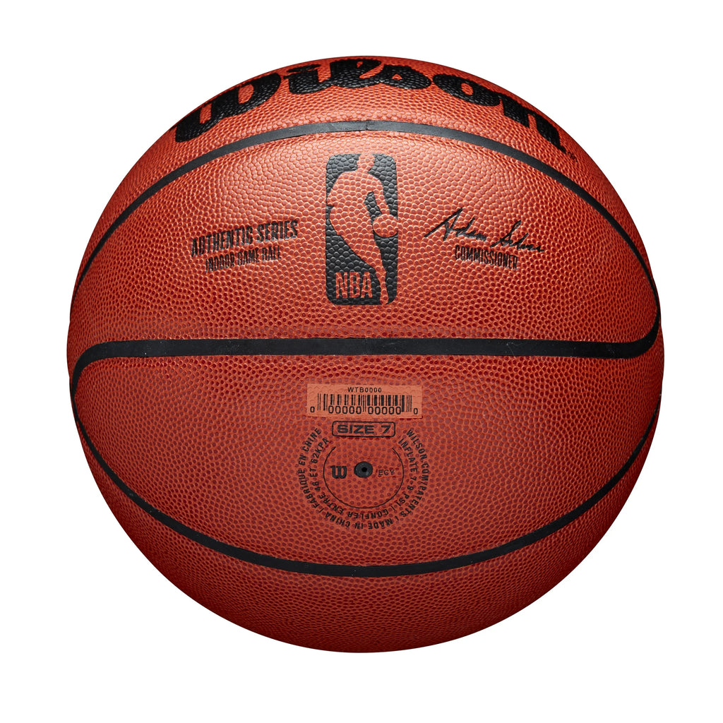 NBA Authentic Indoor Competition Basketball, Brown, 29.5 in. W399545