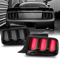 Smoked LED Tail Lamp Brake Lights with Sequential Signal Pair T64264