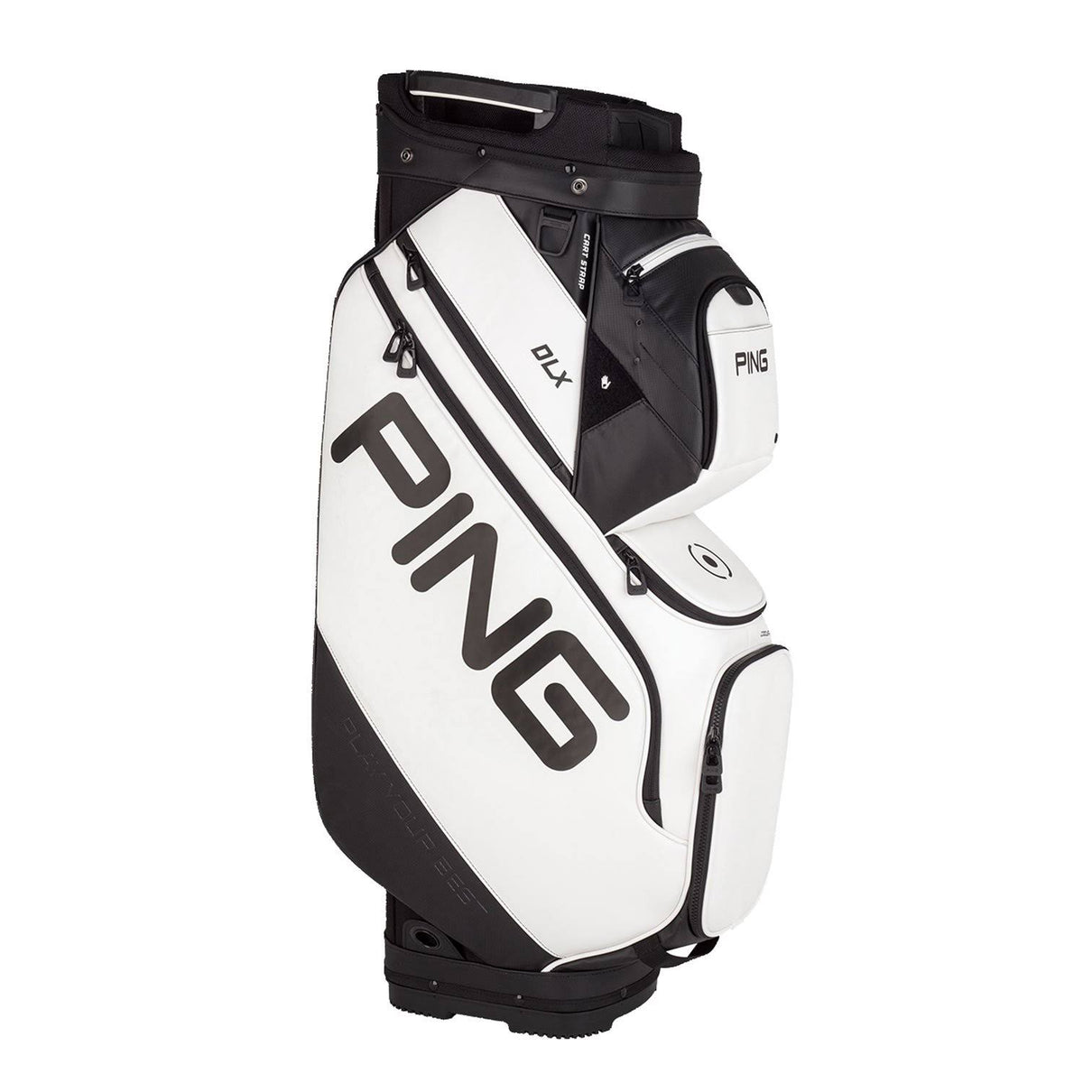 White DLX Cart Bag F231542