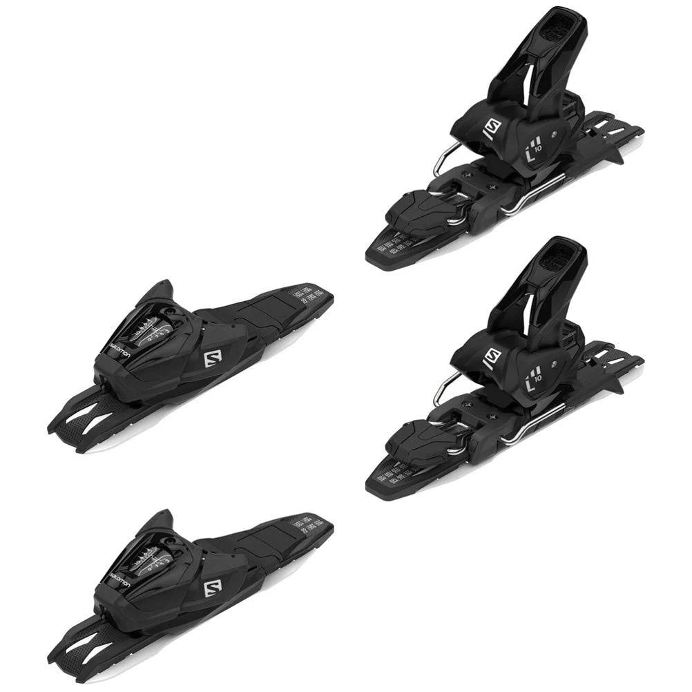 Black-White Ski Bindings Y933002