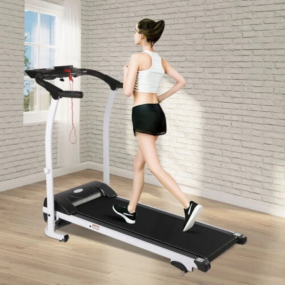 Folding Electric Treadmill 220lbs Capacity T342375