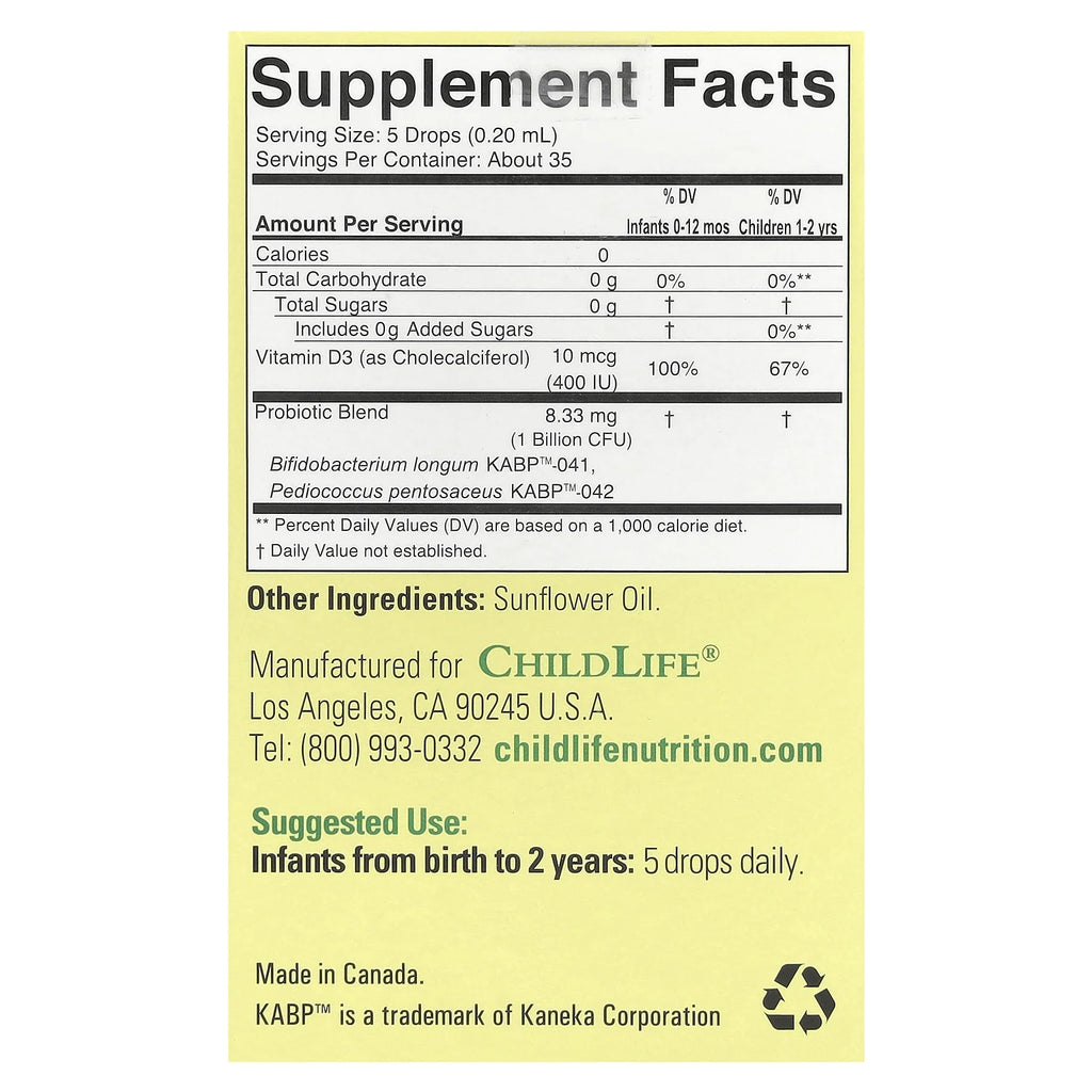Probiotic Drops 0.27 fl oz W775315