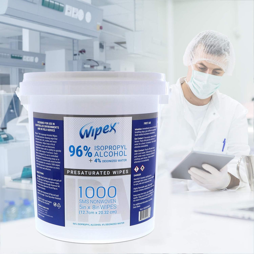 1000 ct Clean Room & Lab Wipes I78841