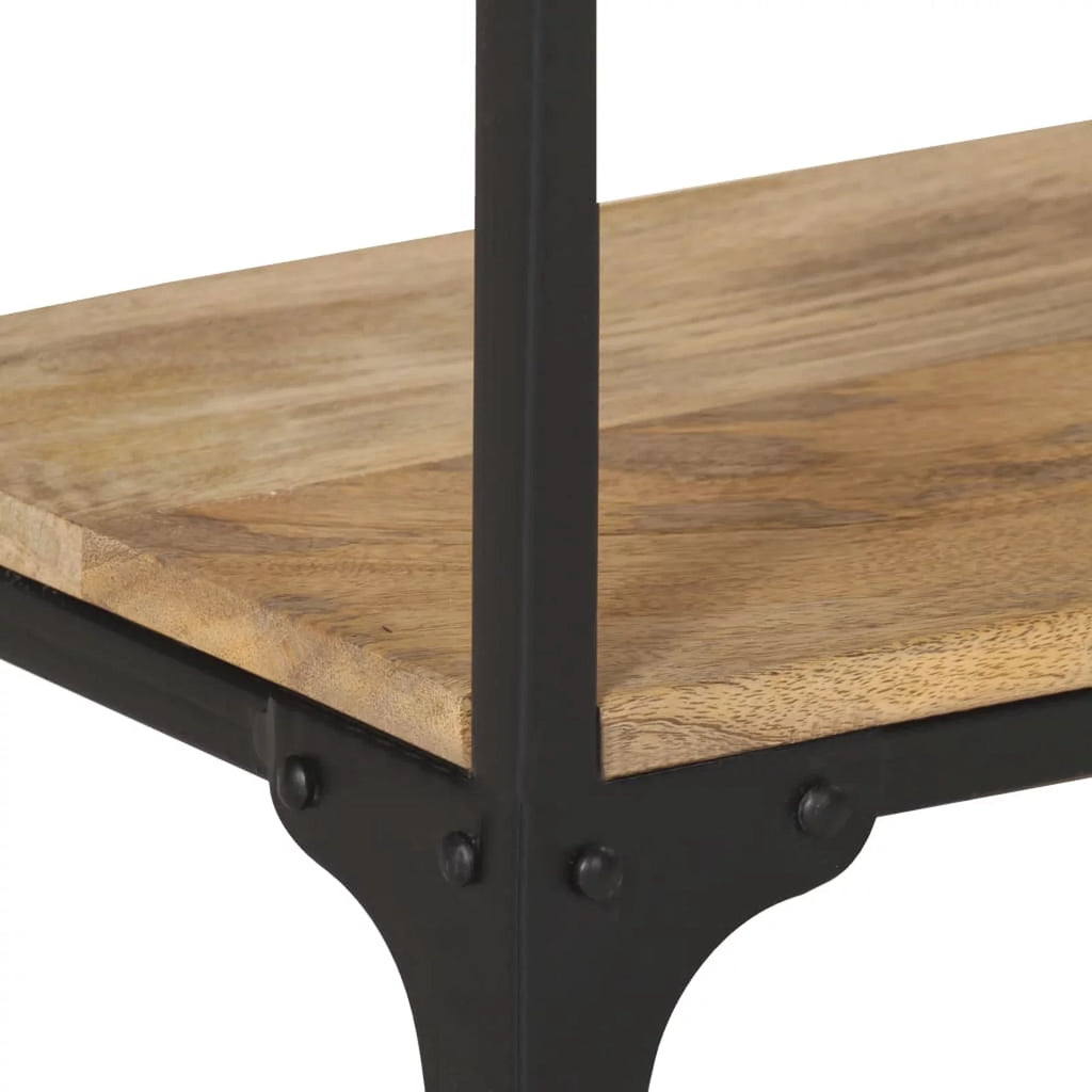 43.3"x11.8"x29.5" Solid Mango Wood Console Table Y8806
