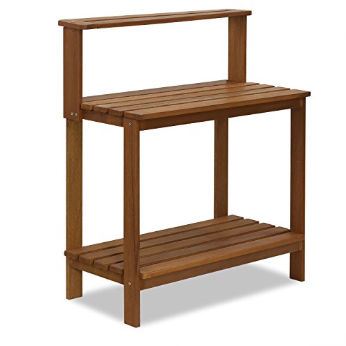 Natural Hardwood Potting Bench E6284