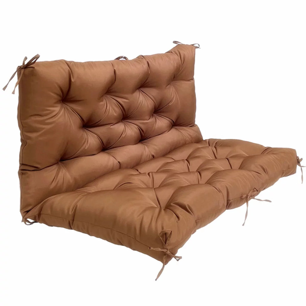 Waterproof Sun-Resistant Outdoor Bench Cushion with 8 Nonslip Ties M904706