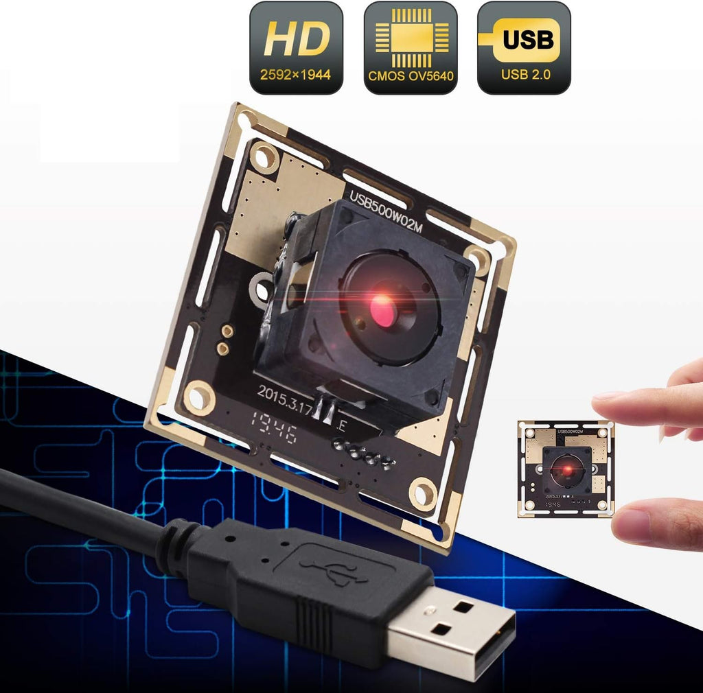 5 Megapixel USB Camera Module with CMOS Sensor F97618