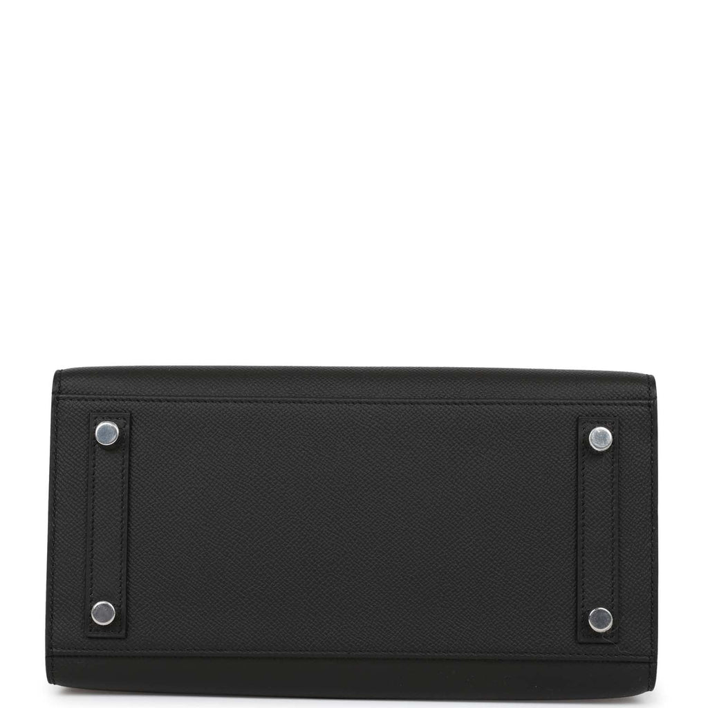 Black Epsom Leather Handbag O263