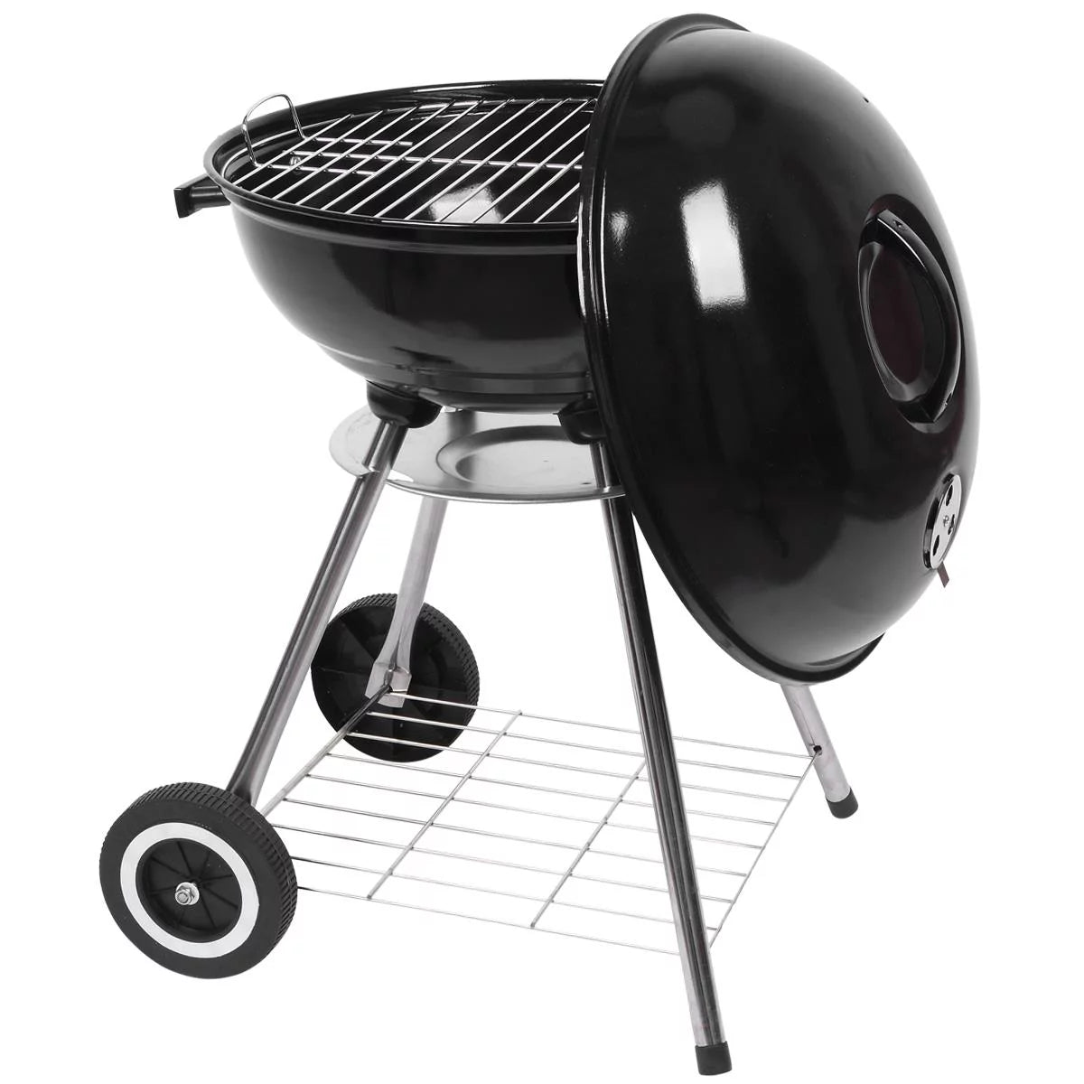 18 Portable Charcoal Grill with Wheels V3981