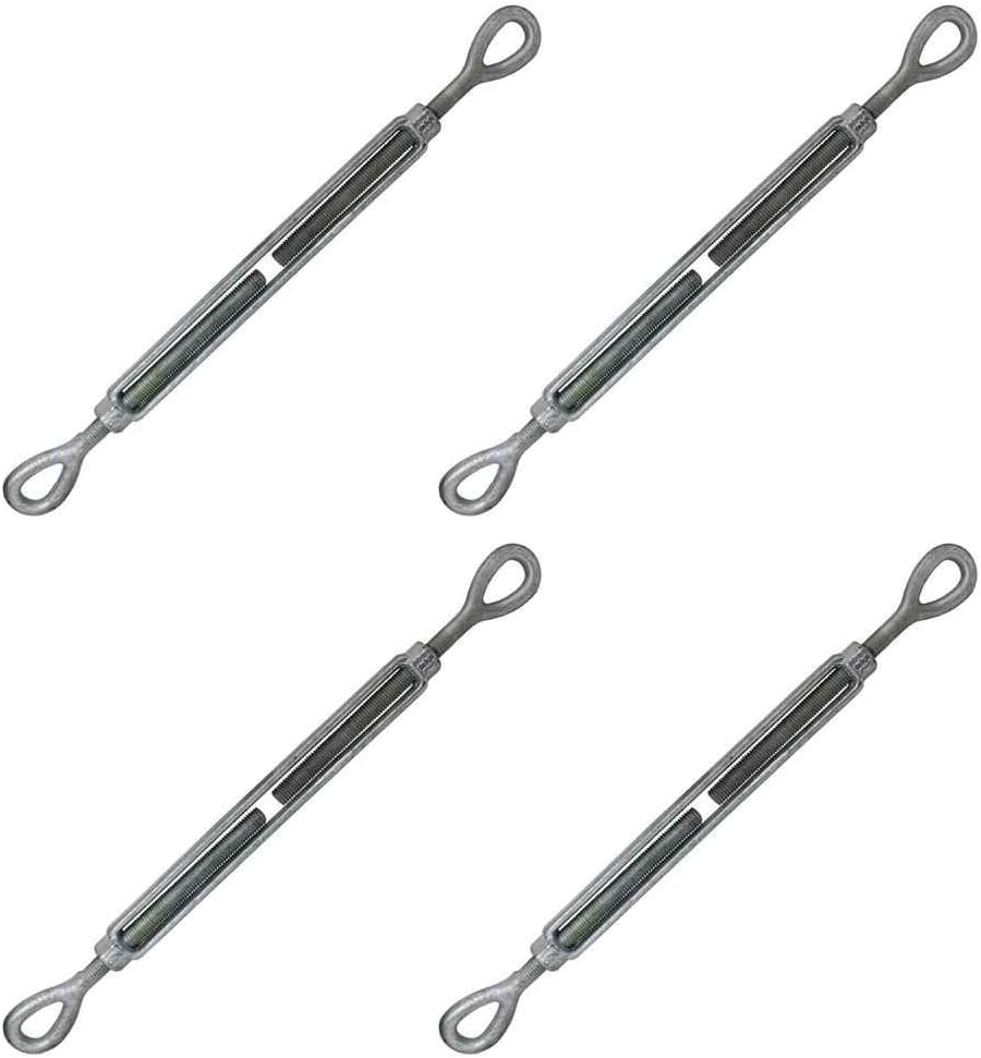 5/8 Inch x 12 Inches Galvanized Eye and Eye Turnbuckles K6369