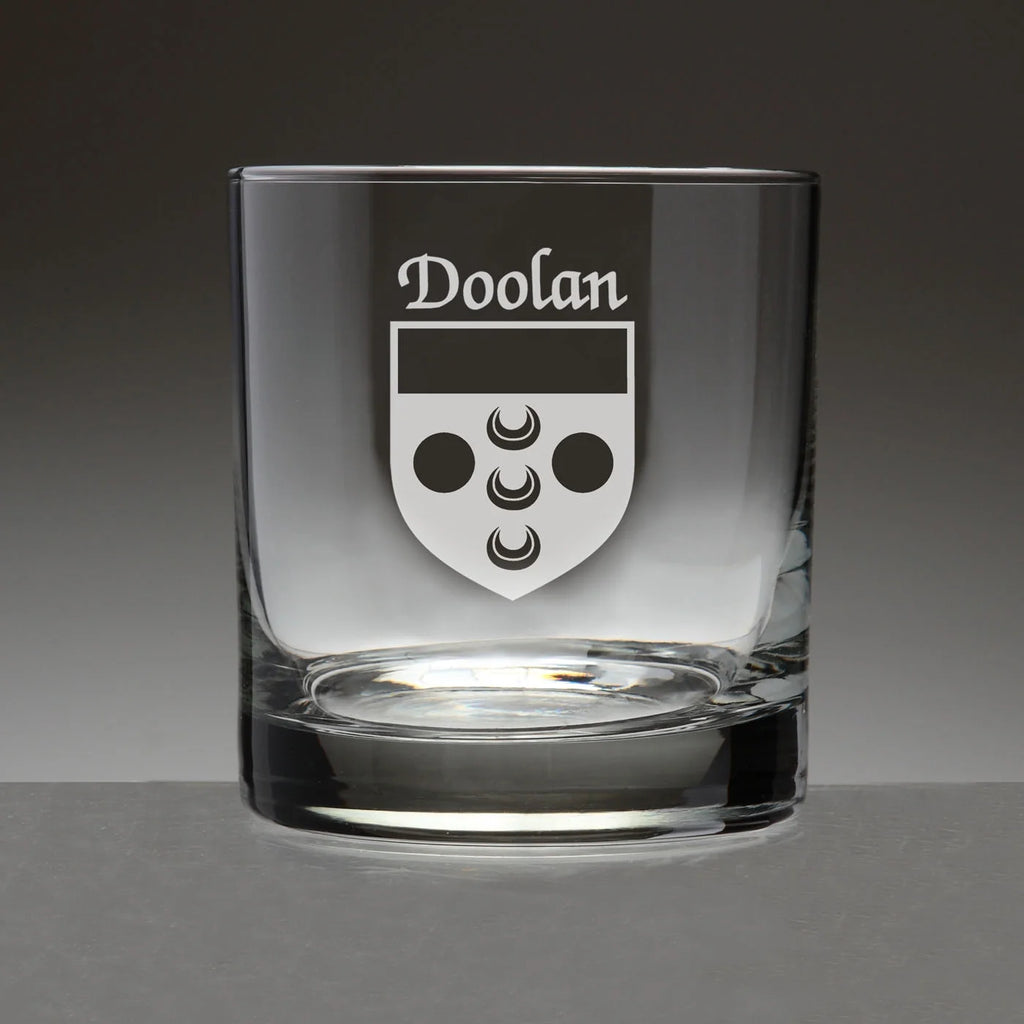 Set of 4 Etched Tumbler Glasses V943