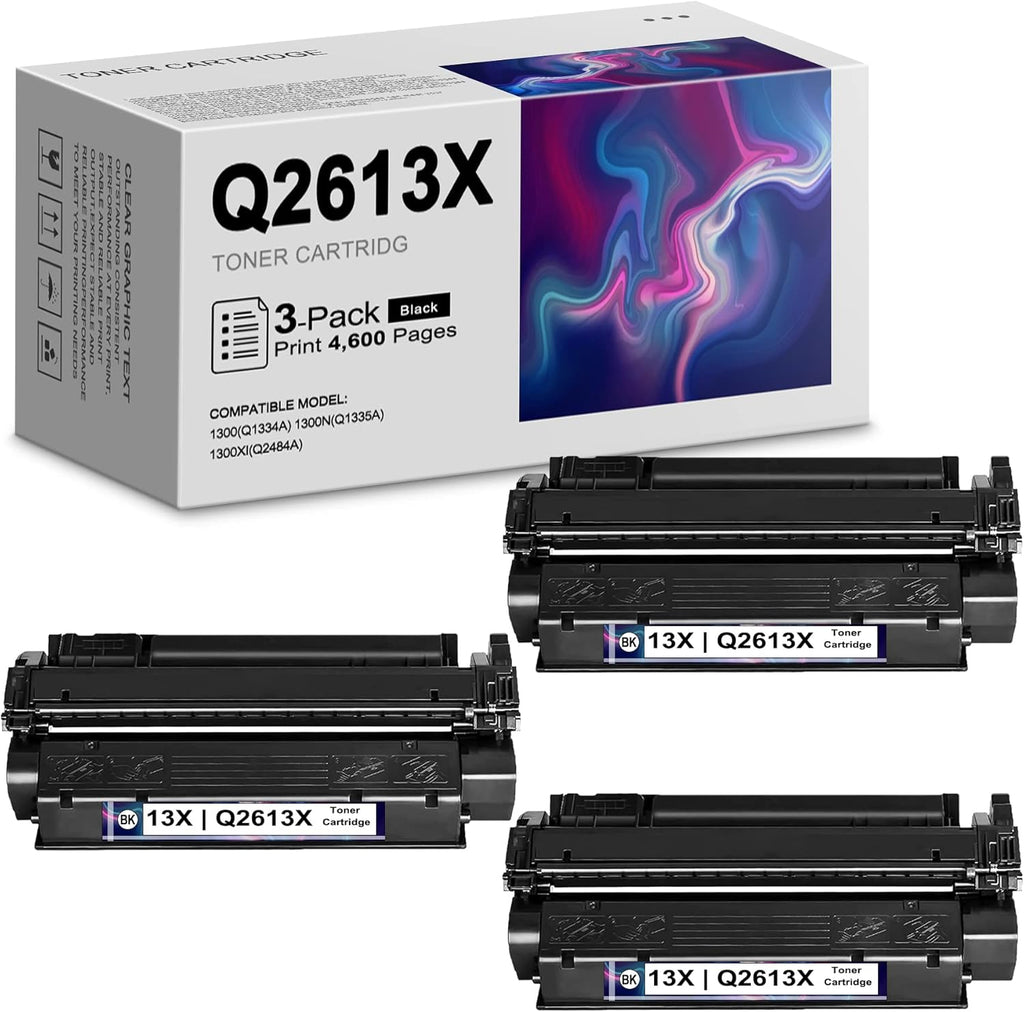 Black Compatible Toner Cartridge 3-Pack Z685841