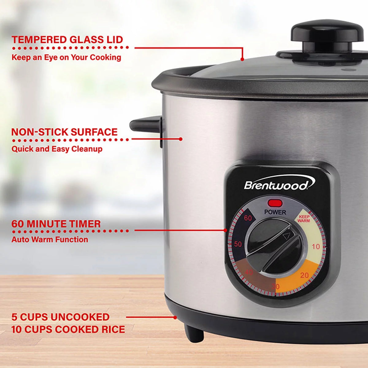 Stainless Steel Rice Cooker N952702