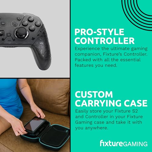 Gaming Console Monitor Mount and Game Controller with Carrying Case X2061