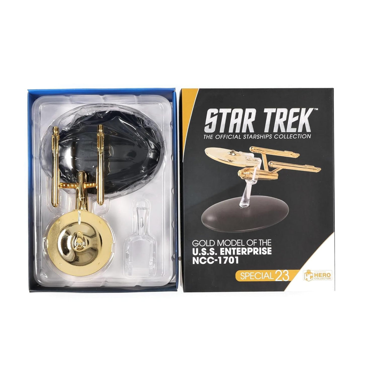 Gold Uss Enterprise C Starship O148