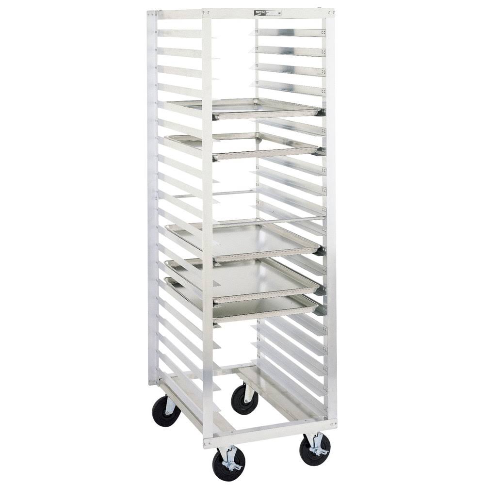20 Pan Capacity Mobile End Load Bun Pan Rack A62034