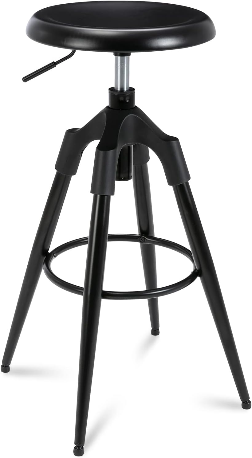 Gold Swivel Adjustable Bar Stool L578175