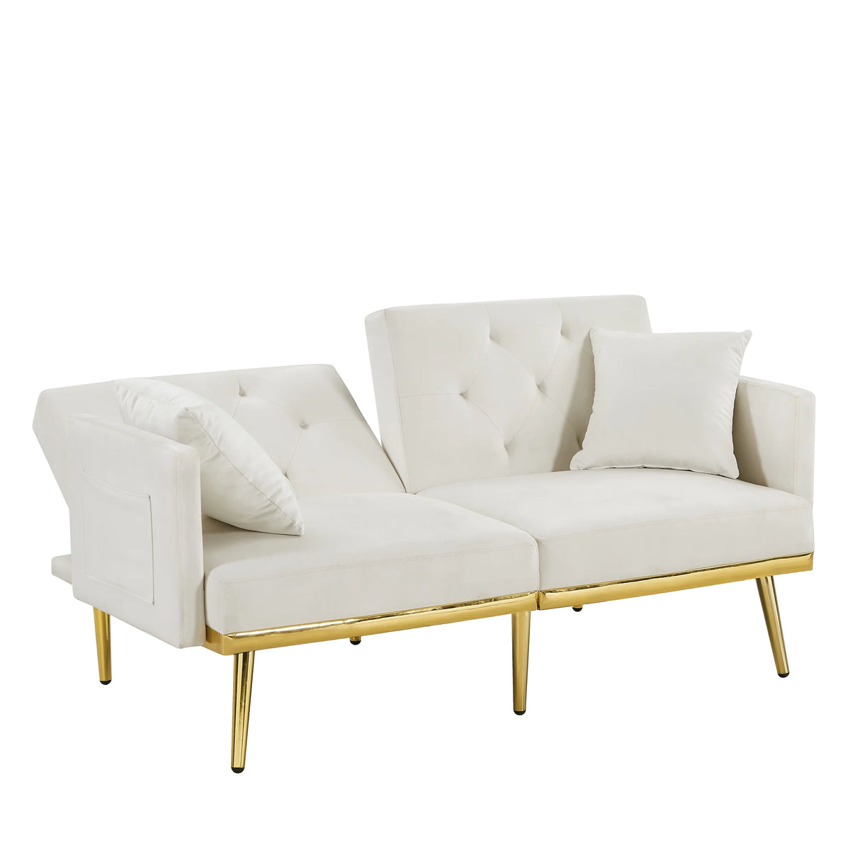 White Sofa Bed F95686