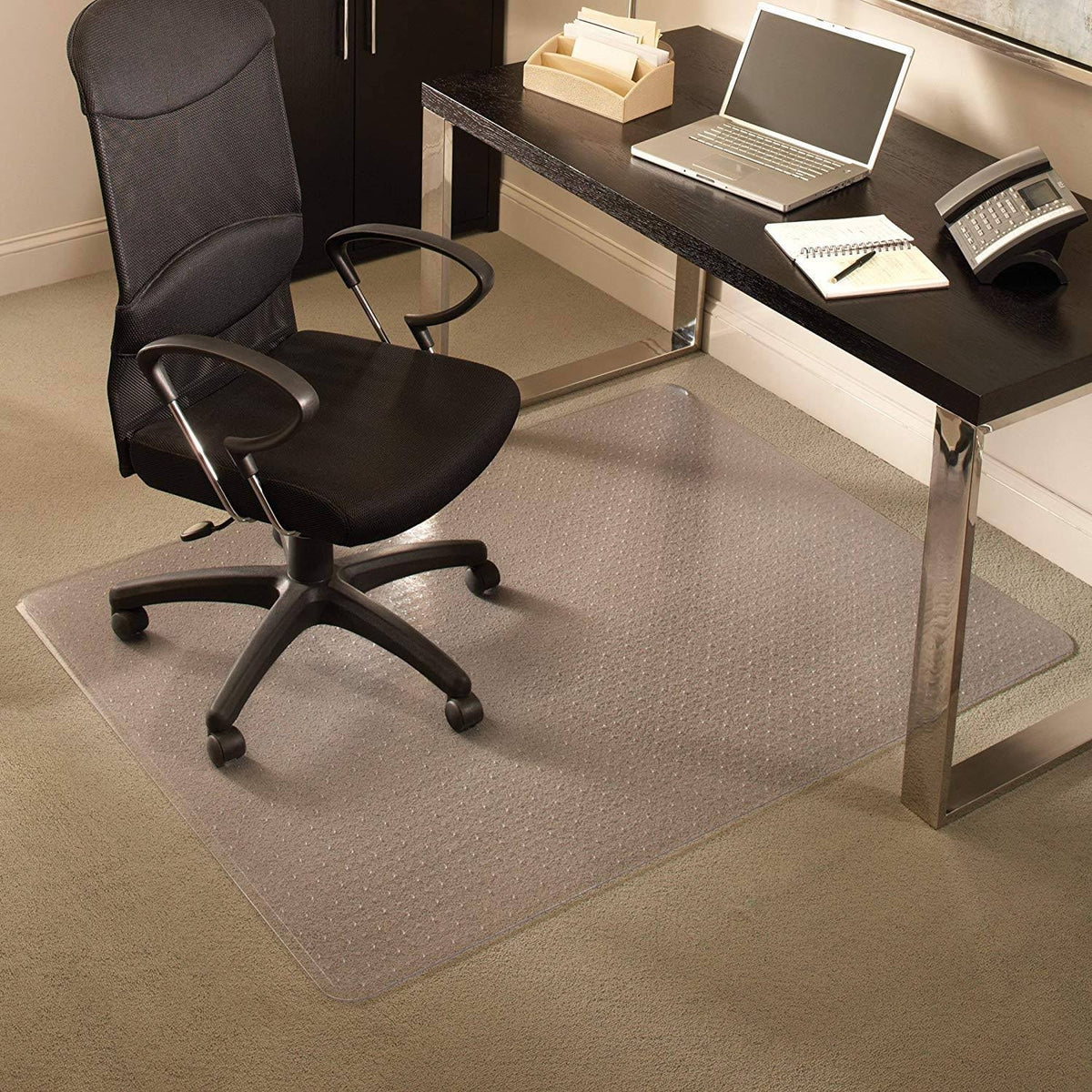 Clear Rectangle Chair Mat D156473