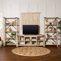 White Oak Entertainment Wall C748913
