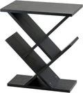 Black Storage Side Table S1253