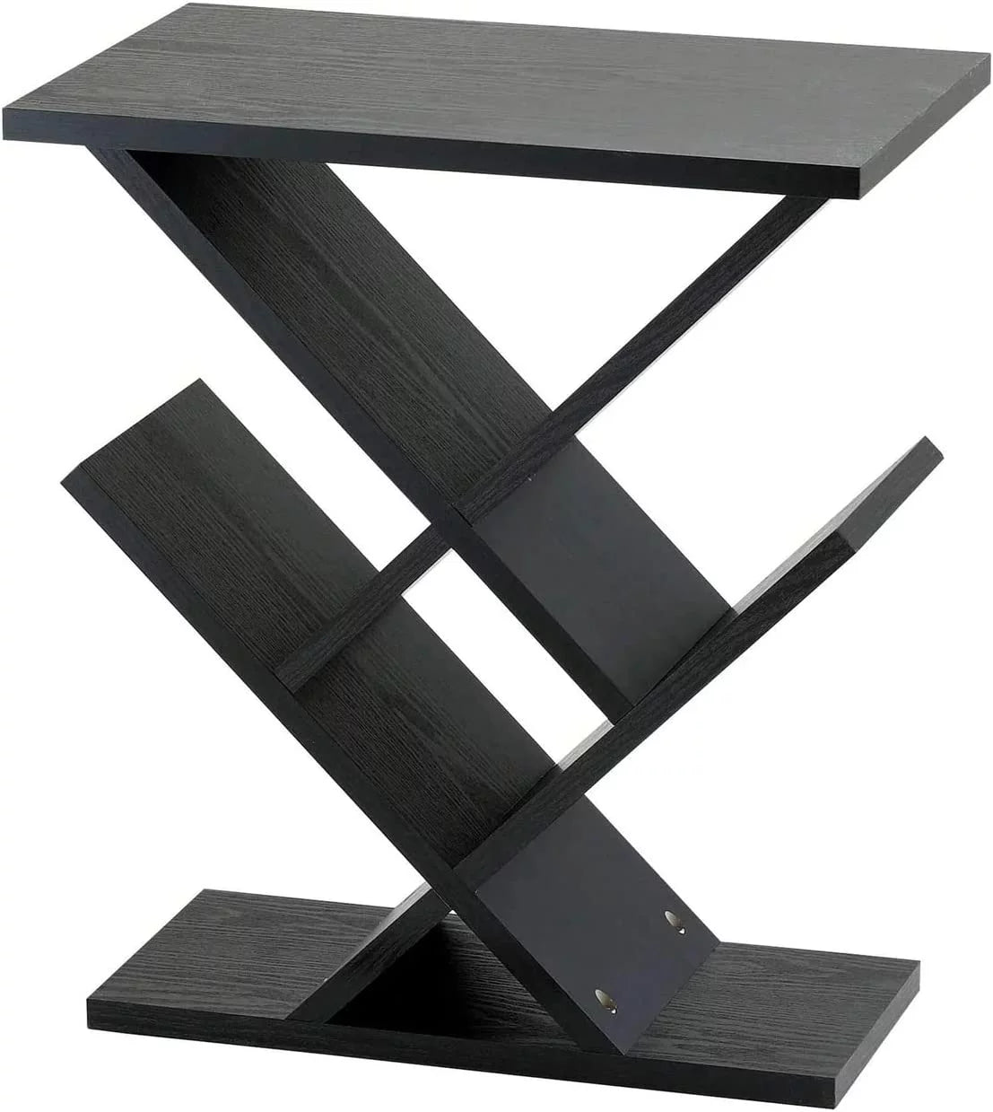 Black Storage Side Table S1253