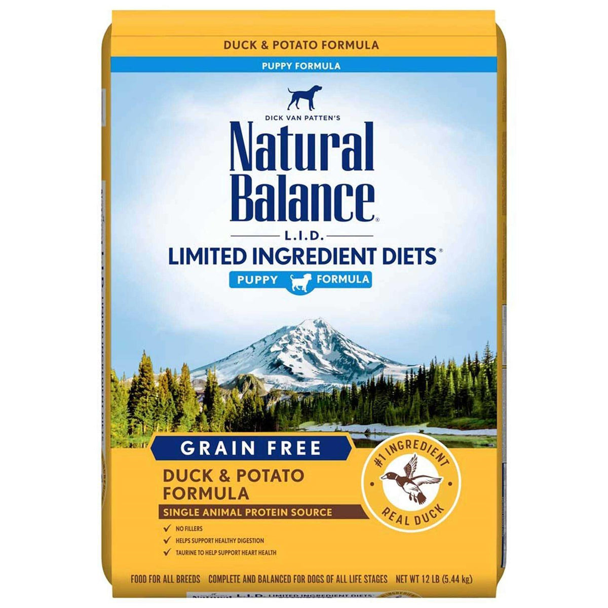 Limited Ingredient Duck & Potato Puppy Dry Dog Food H24465