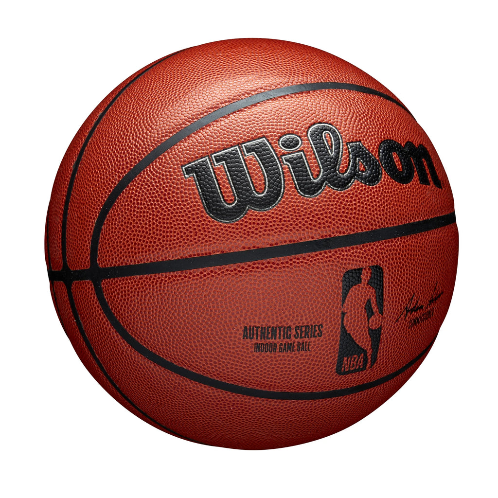 NBA Authentic Indoor Competition Basketball, Brown, 29.5 in. W399545