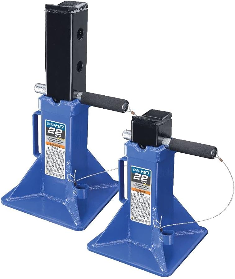 3 Ton Jack Stands Pair, Height Ranges 11 2/5" to 16 7/10", Pack of 2 Z900