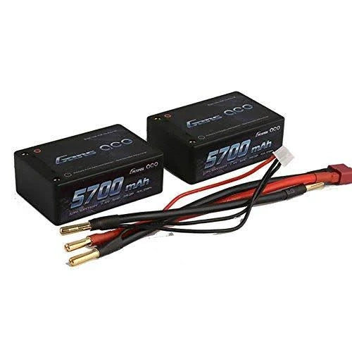 5700mAh 7.4V 50C 2S3P Hardcase Lipo Battery Pack O935881