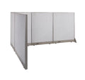 L-Shaped Freestanding Office Partition V563931