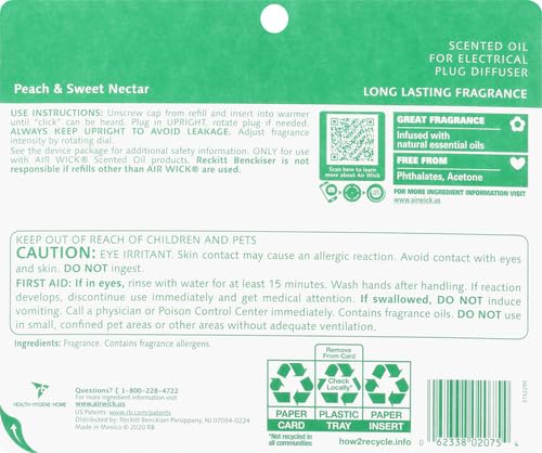 5 ct Plug in Scented Oil Refill N401