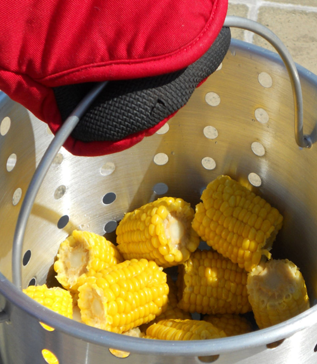 Portable Propane Outdoor Deep Frying Package with 2 Aluminum Pots M99666