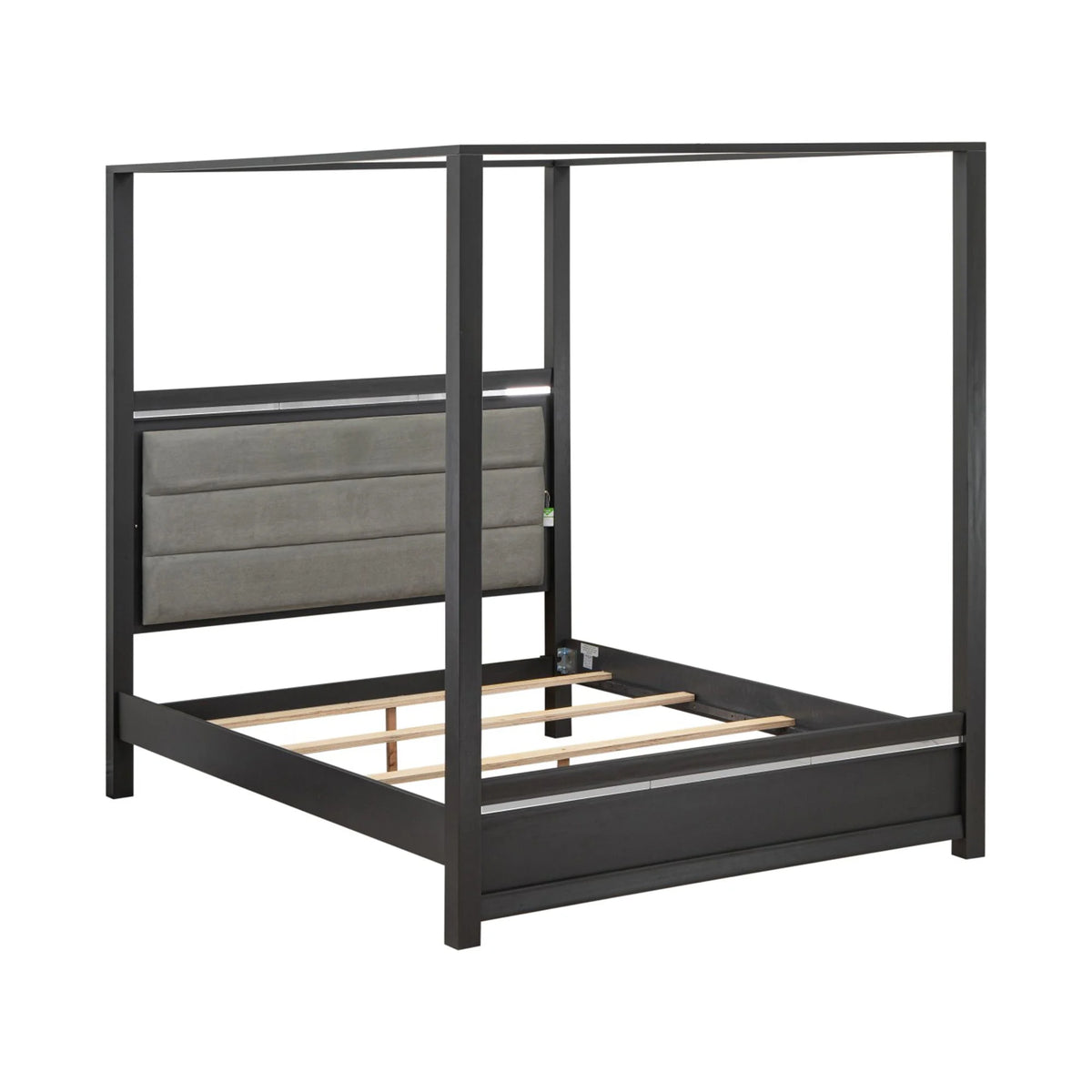 3-Piece Modern Bedroom Set with Bed Frame and 2 Nightstands Y6378