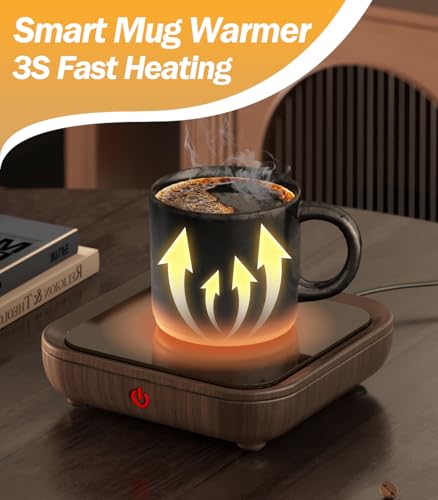 Coffee Mug Warmer with Gravity Sensor & Auto Shut Off S603554