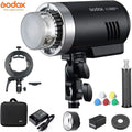 300W TTL Outdoor Flash with Bi-Color Modeling LED E201