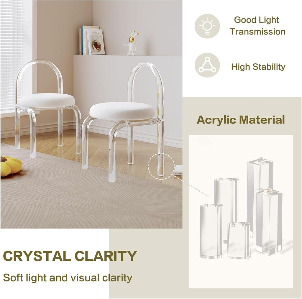 Clear Acrylic Chair I7786