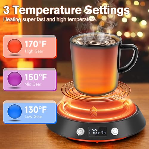 Coffee Mug Warmer with Gravity Sensor & Auto Shut Off S603554