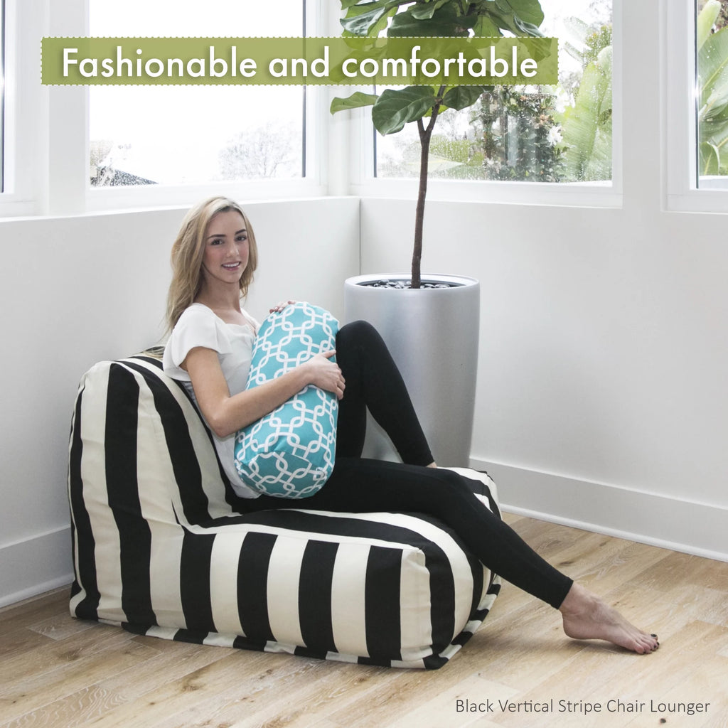 Red Links Chair Lounger Bean Bag 36 in L x 27 in W x 24 in H F46272