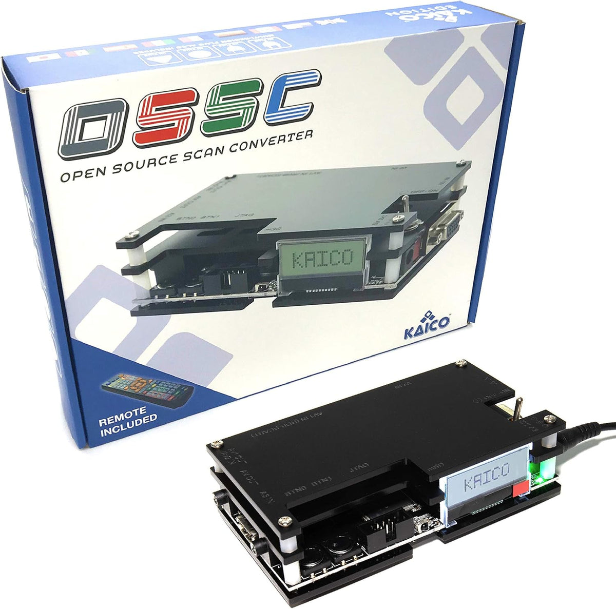 OSSC Open Source Scan Converter 1.6 with SCART, Component and VGA to HDMI T77022