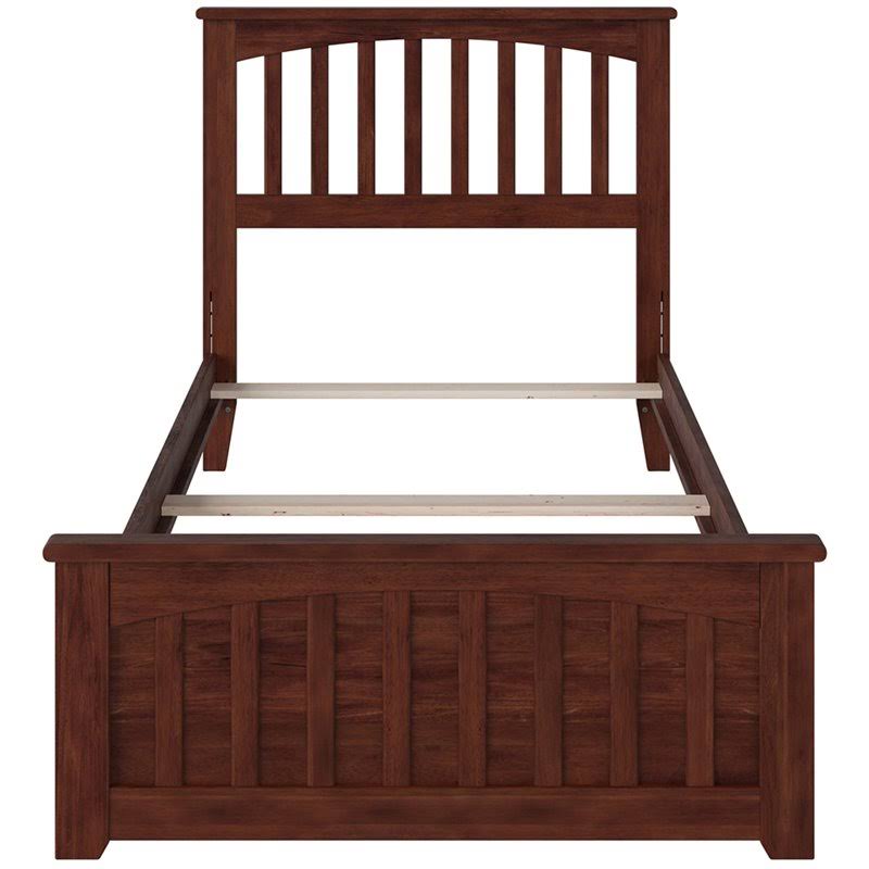 Walnut Twin XL Bed Footboard W36886