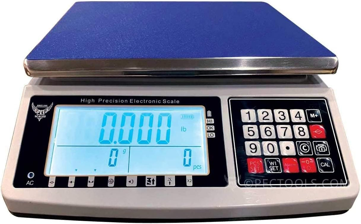Digital Counting Scale with Large Display and Rechargeable Battery (66lbs/0.002lb) L56609
