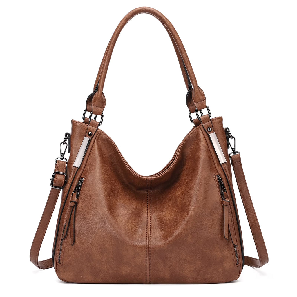 Large PU Leather Handbags Crossbody Hobo Tote Bags U692444