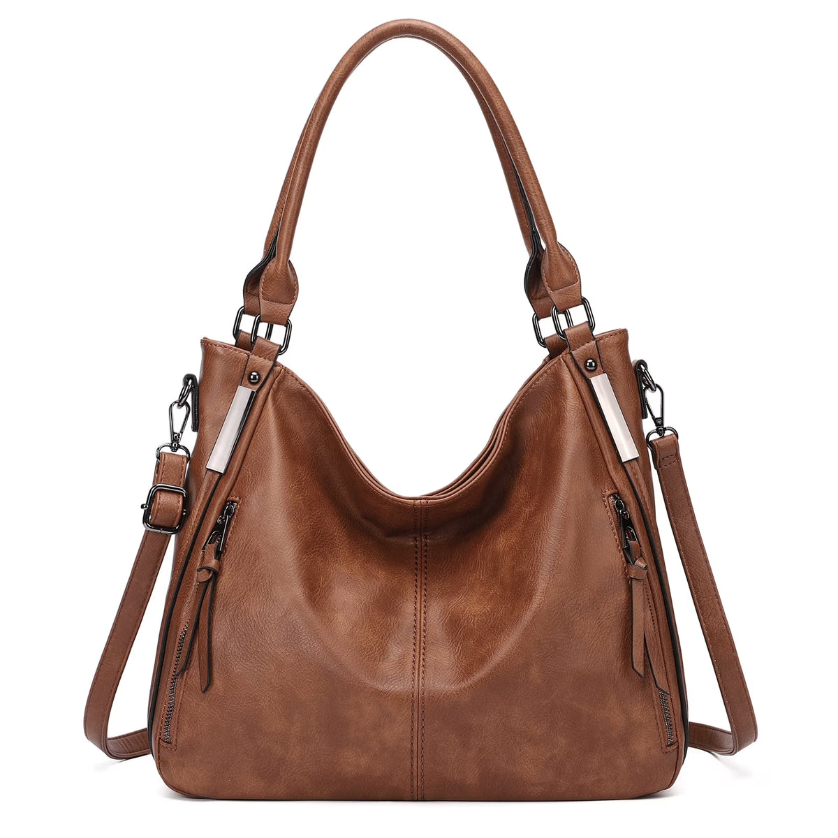 Large PU Leather Handbags Crossbody Hobo Tote Bags U692444